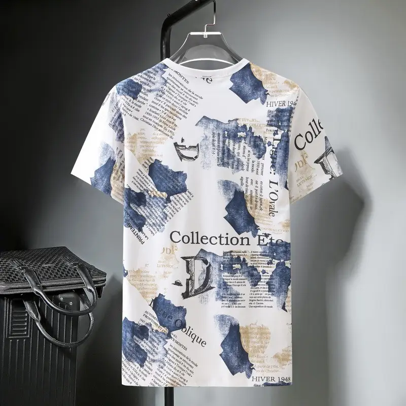 T-shirt Trendy Brand Wild Half-sleeved Trendy Fat Short-sleeved
