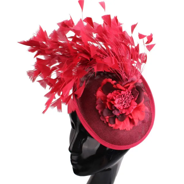 Fine Banquet Net Yarn Top Hat Hemp Yarn Headwear A10A - Shop at LoveMi
