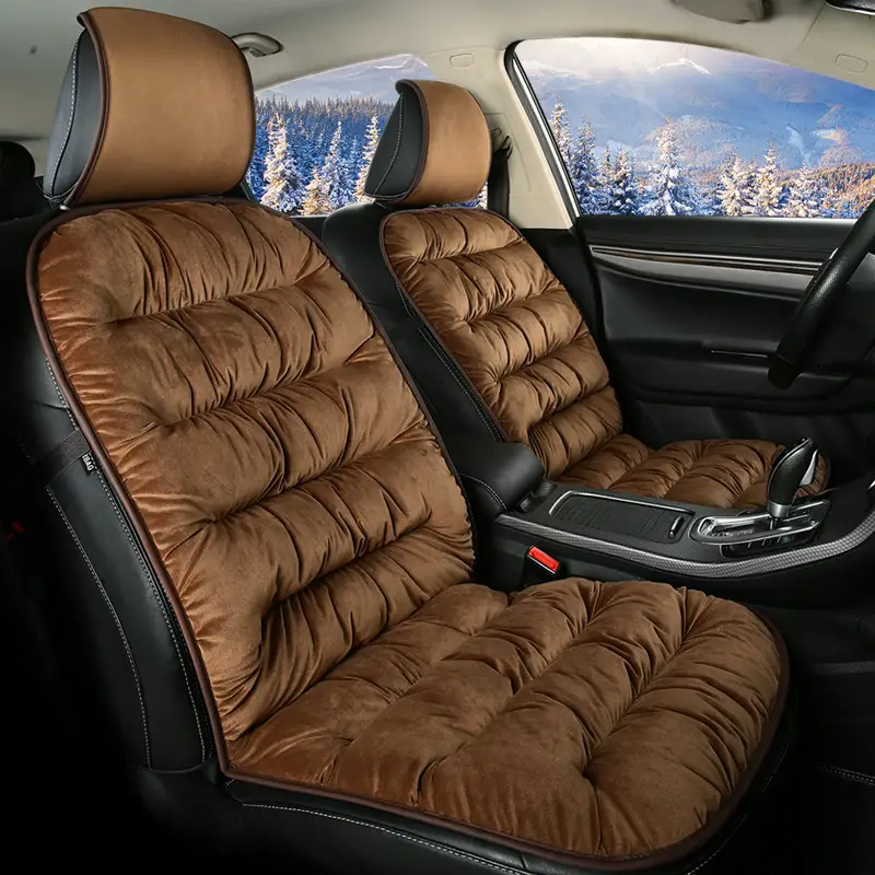 Winter Down Free-up Cushion Cover Single Seat Single Piece Single Warm Seat Cushion