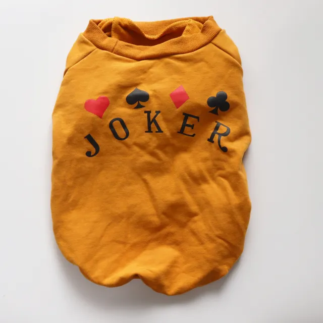Schnauzer Teddy Dog Sweatshirt Pure Cotton Small Dogs And Cats Yellow - Shop at LoveMi