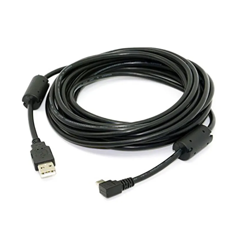 Thick Left Elbow Mini USB Male
