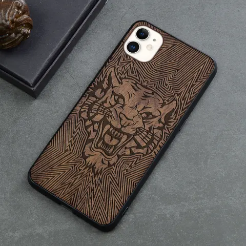 New Product Max Wooden Mobile Phone Case Retro Apple