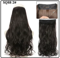 Female Fish Line Wavy Short Curly Hair Wig 30 35cm - Sq882 - View 1