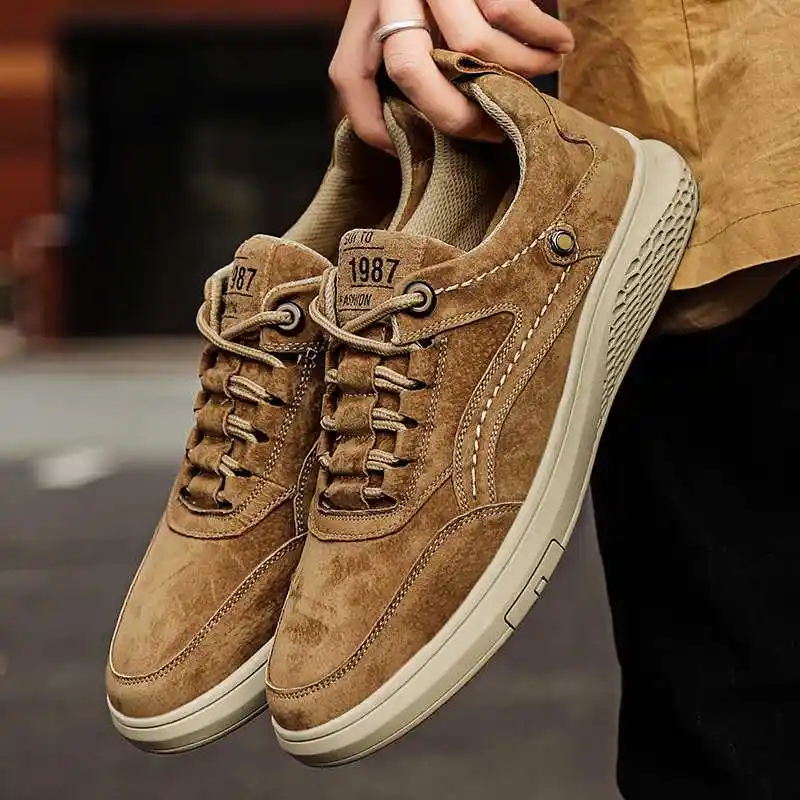 Mesh Breathable Summer Men's Sports Board Shoes