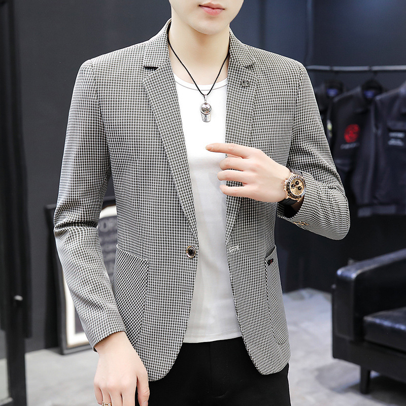 Spring And Autumn Coat Trend Single Western Coat