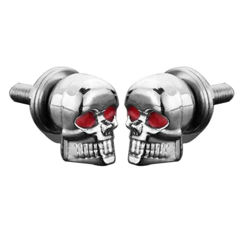 High Quality a PairSet Motorcycle Car Accessories Skull Dec