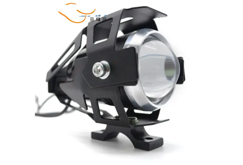 Waterproof LED Motorcycle Headlights Auxiliary Lamp Spotlight High Power