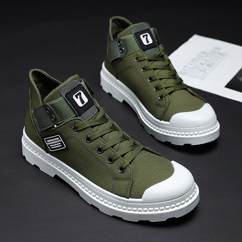 Title 2, Neue atmungsaktive High-Top-Canvas-Schuhe für H...