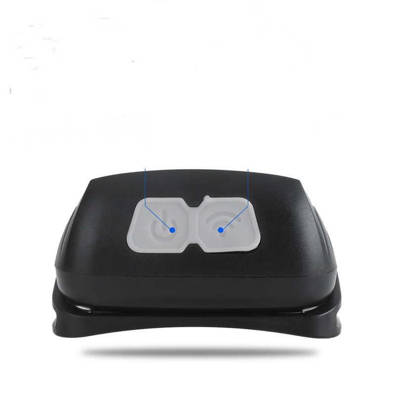 Sensor Headlight USB Charging Strong Light Outdoor Light LED Red Running Light