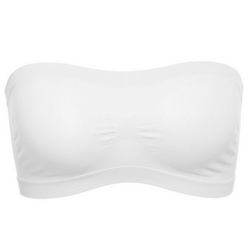 Title 6, Damen Flat Tube Top BH – nahtlos, trägerlos und...