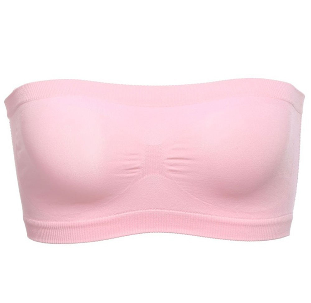 Title 2, Damen Flat Tube Top BH – nahtlos, trägerlos und...