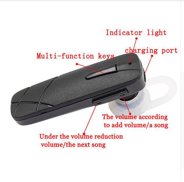 Headset Bluetooth Earphone Headphone Mini V4.1 Wireless - Image 2