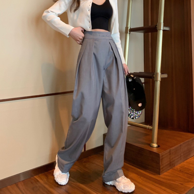 Title 4, The New Velcro Slimming Suit Wide-leg Pants Str...