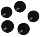 Black Round 5Pcs