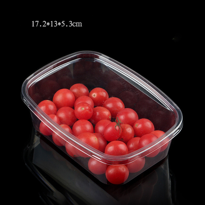 Disposable Plastic Yogurt Cup With Lid Transparent Cut Box Jelly Salad Cup