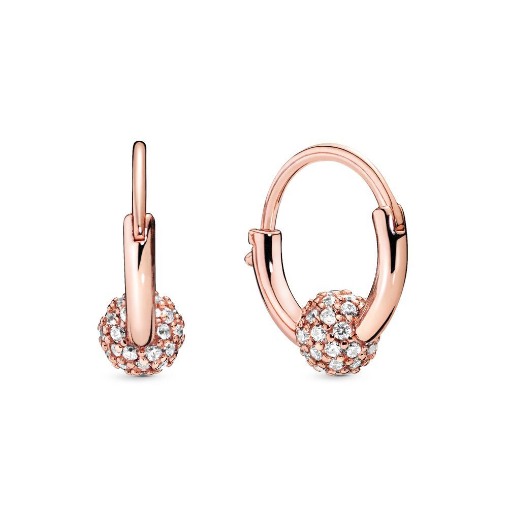 Maidola Panjia Earrings Female 925 Sterling Silver Rose Gold Factory Direct Fashion All-match Ear Jewelry