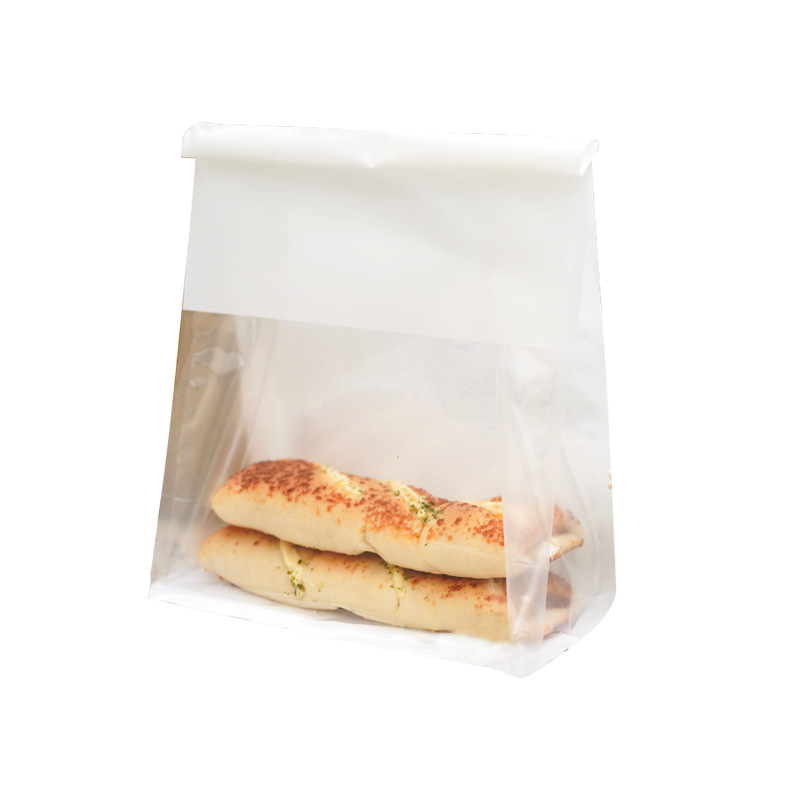 Tissue Paper Toast Bag With Iron Wire Crimp Seal