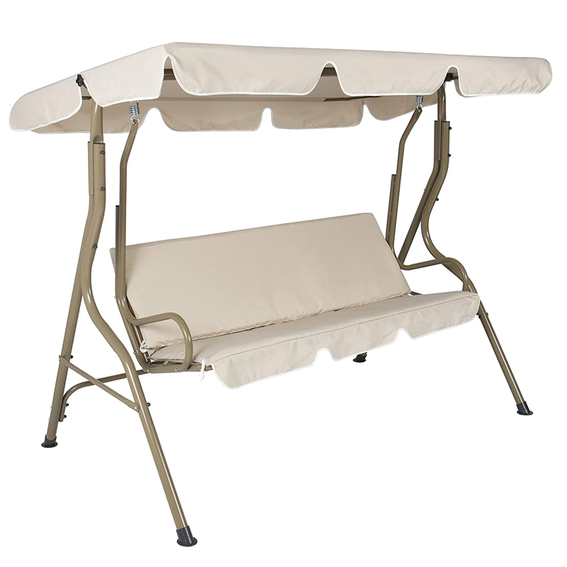 Heavy Duty 3-Seater Swing Canopy Cover – UV & Rain Resistant Outdoor Protection - Picture 2 of 8