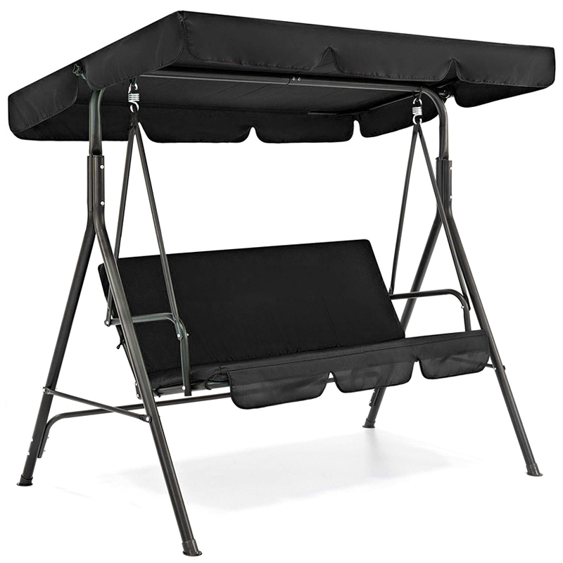 Heavy Duty 3-Seater Swing Canopy Cover – UV & Rain Resistant Outdoor Protection - Picture 3 of 8