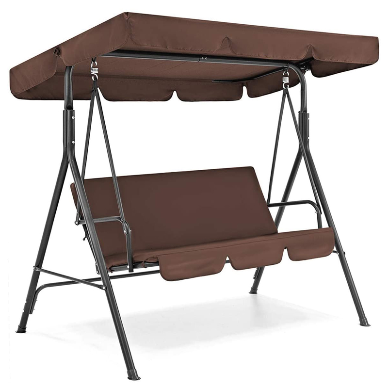 Heavy Duty 3-Seater Swing Canopy Cover – UV & Rain Resistant Outdoor Protection - Picture 5 of 8