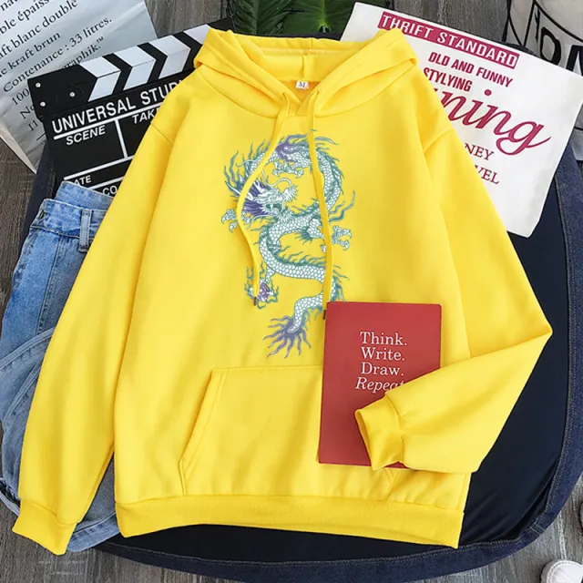 Fashion Pattern Autumn And Winter Fashion Sweater Yellow - Shop at LoveMi