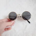 Gold Frame Black Film
