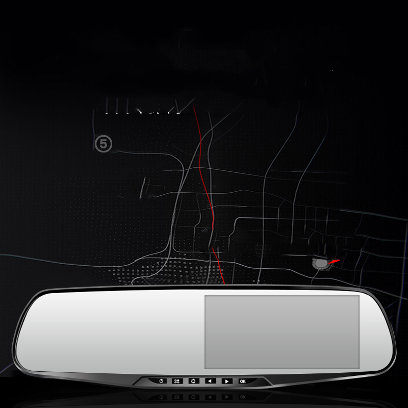 High-definition Night Vision Front And Rear Dual Recording Of Car Driving Recorder — foto 3