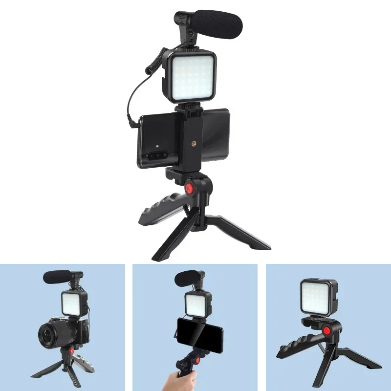 Compatible with Apple, Profession Vlog Tripod Kit