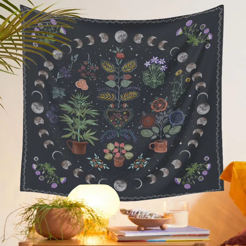 Moon Phase Tapestry Tarot