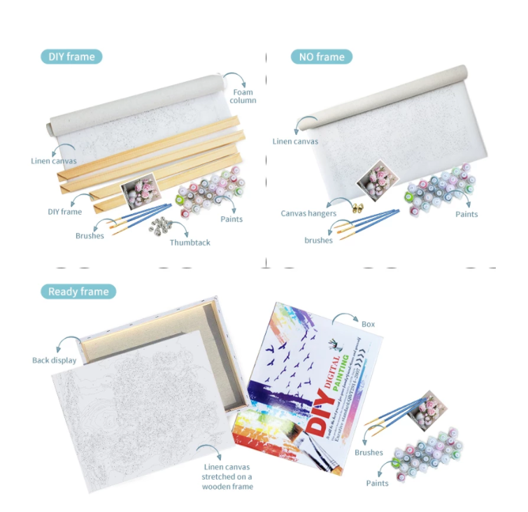 Children's Oil Painting Digital Kit