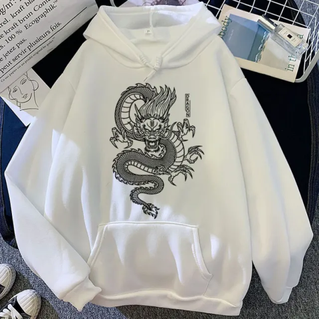 Couples' Men's And Women's Coats With Dragon Pattern 2Style - Shop at LoveMi
