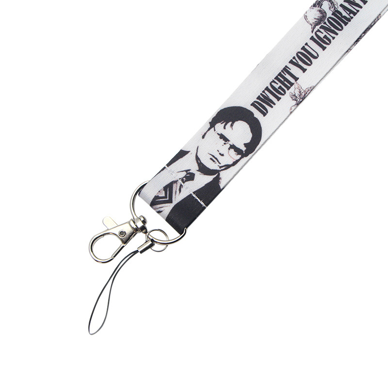 Ulticolor ID Card Mobile Phone Tag Hanging Neck Key Chain Lanyard