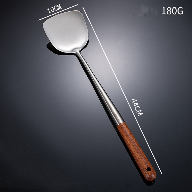 Title 1, Note Stainless Steel Spatula Frying Spoon Fry...