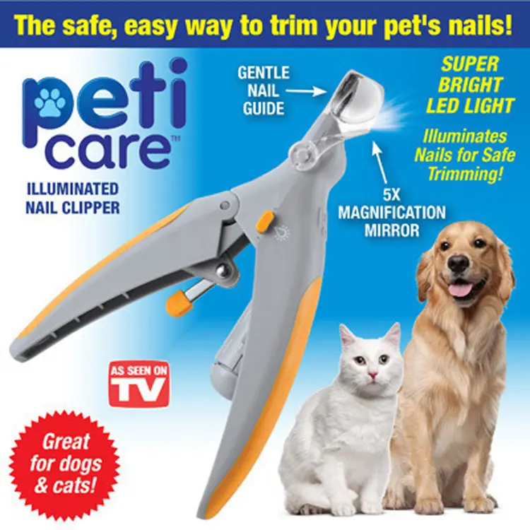 Multifunctional Magnifying Glass Pet Nail Clippers