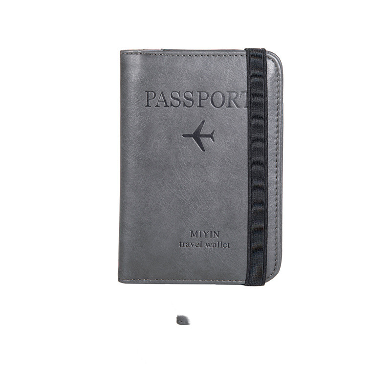 Simple Multifunctional Document Bag Portable Travel Women's Ultra-thin Passport Holder