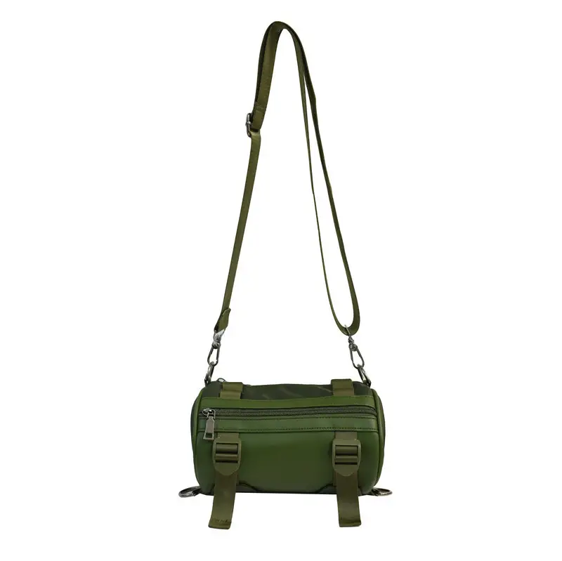 Cylinder Messenger Bag Fashion Brand Shoulder Bag Street