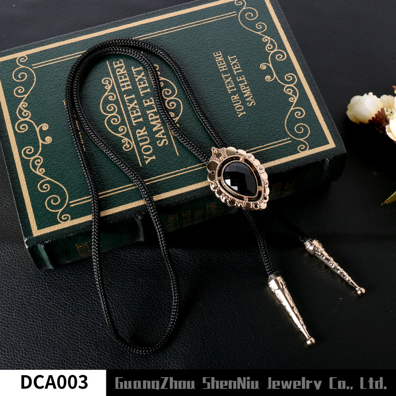 DCA003 Japanese And Korean Casual Version Bolo Tie Bolo Tie Men's Wedding Shirt Female Bow Tie Rope Necklace