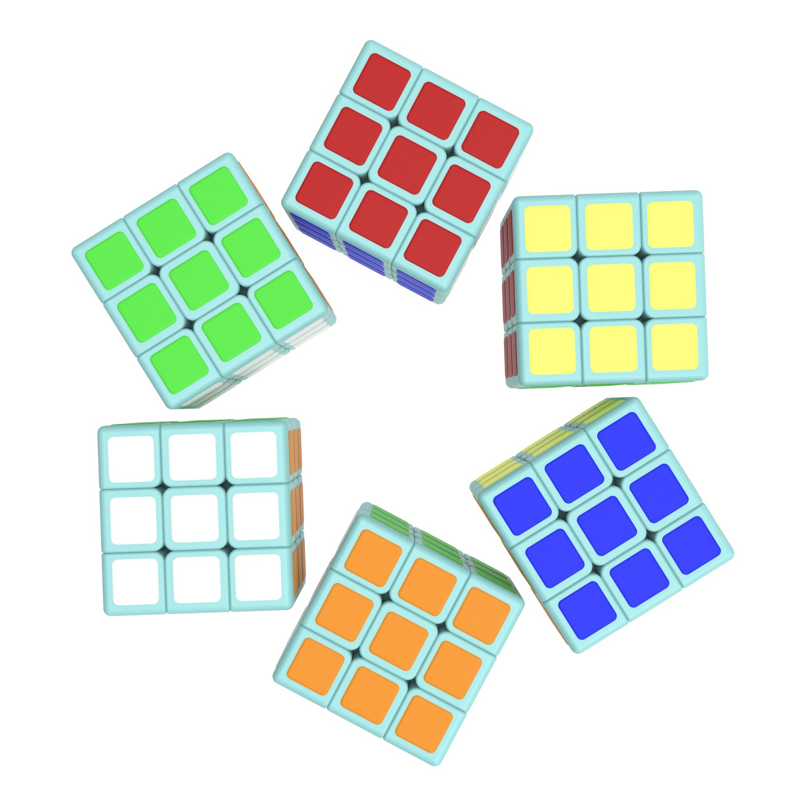 Title 3, Mini 3rd Order 1cm Rotatable Rubik