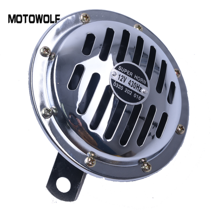 Car And Motorcycle 12V Modified Electroplating Basin Type Horn Waterproof Electric Horn With Cover — foto 5