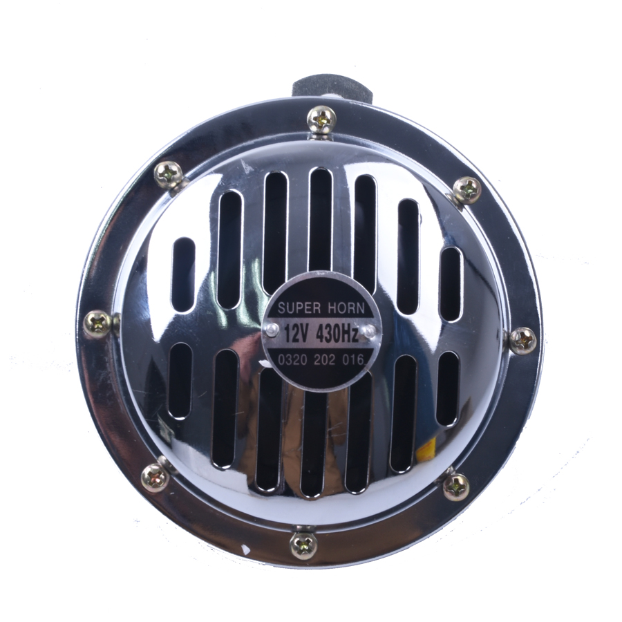 Car And Motorcycle 12V Modified Electroplating Basin Type Horn Waterproof Electric Horn With Cover — foto 4