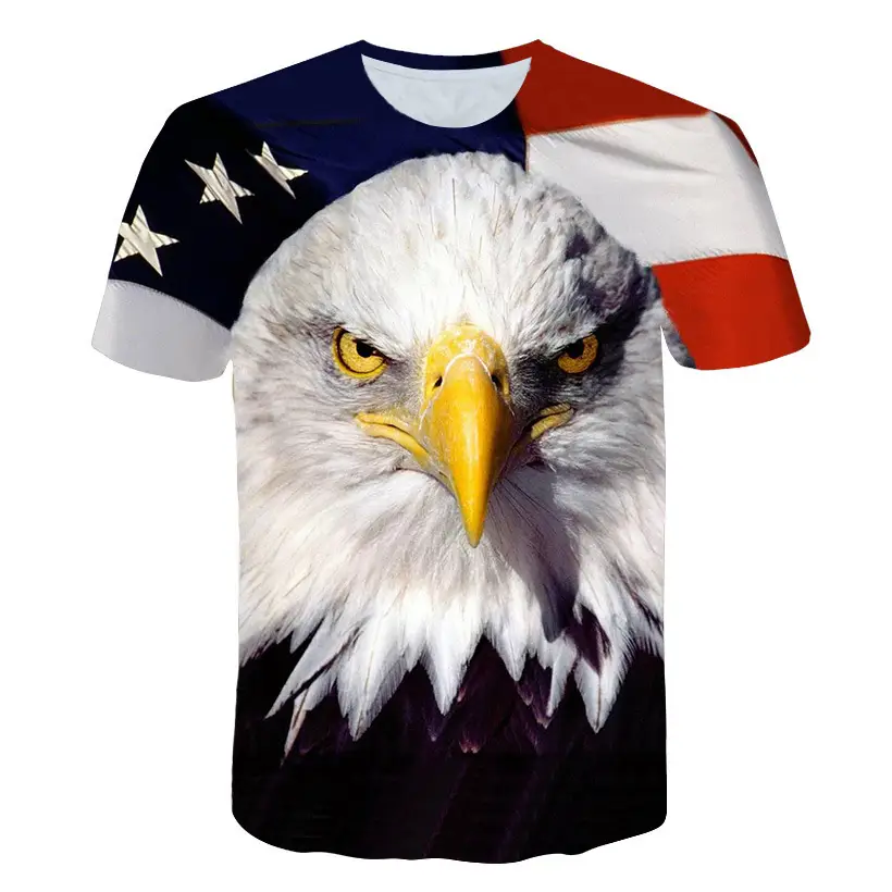 Skull 3D Digital Printing Sports And Leisure Pullover T Shirt Top