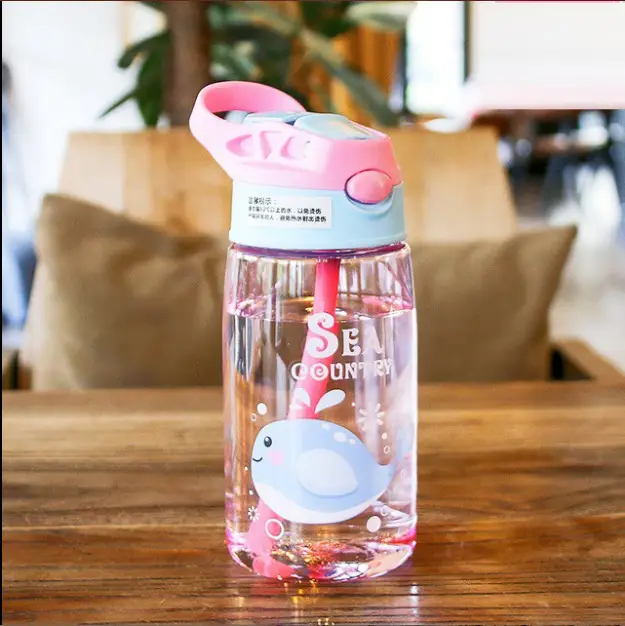 New Style Duckbill Plastic Cartoon Cute Portable Cup