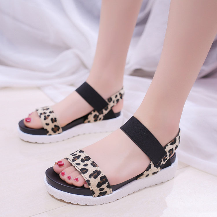Women's Sandals With Elastic Bottom Roma Shoes — view 3