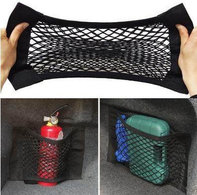 Car Storage Bag Trunk Net Pocket Velcro To Increase Hanging Bag Car Sundries Felt Storage Factory Wholesale