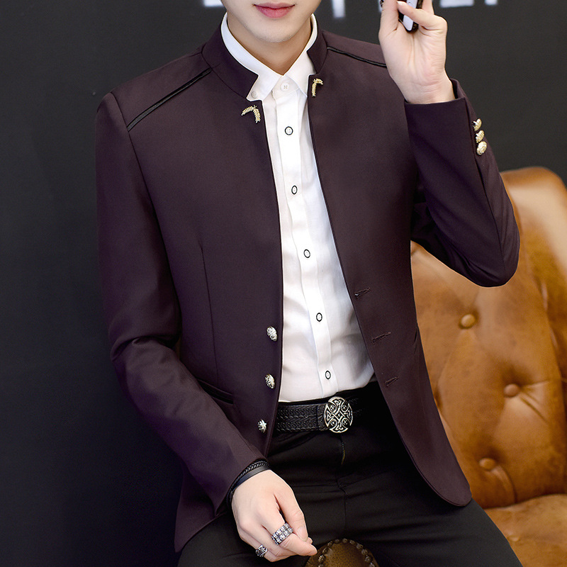 Dress Up Handsome Small Suit Men's Wedding Dress Men's Jacket