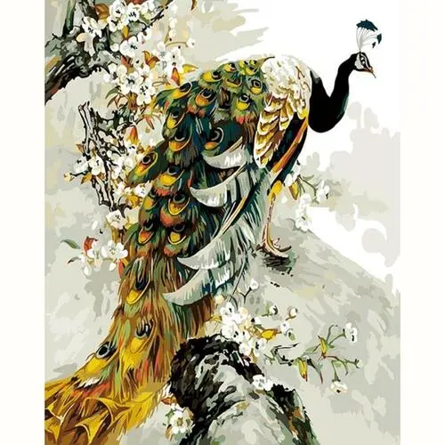 Artsy Peacock DIY Digital Painting Kit Peacock - Shop at LoveMi