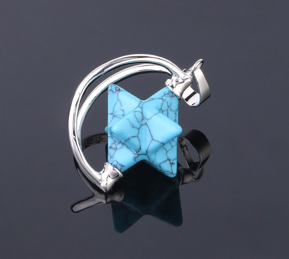 Merkaba Six Pointed Star Pendant