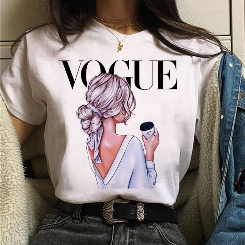 Title 6, Ladies Summer Fashion Casual Cute Cartoon Print...