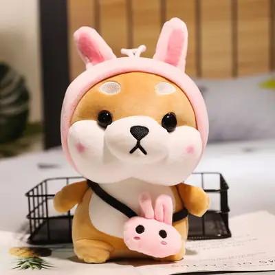 Cute Dog Cute Puppy Doll Doll Turned Into A Dog Plush Toy Trumpet To Give Girlfriend A Birthday Gift
