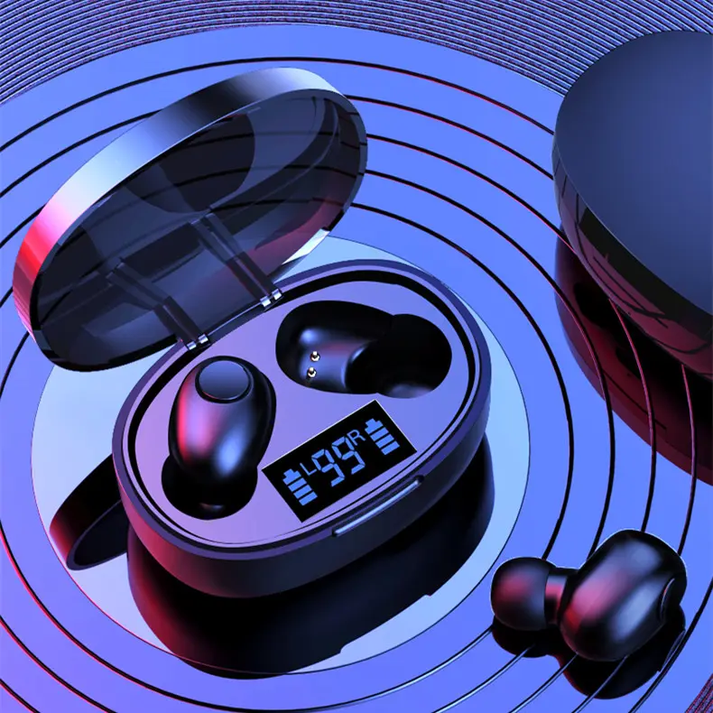 Mini-Single and Double Earbuds Sport Noise-Cancelling Bluetooth Headset